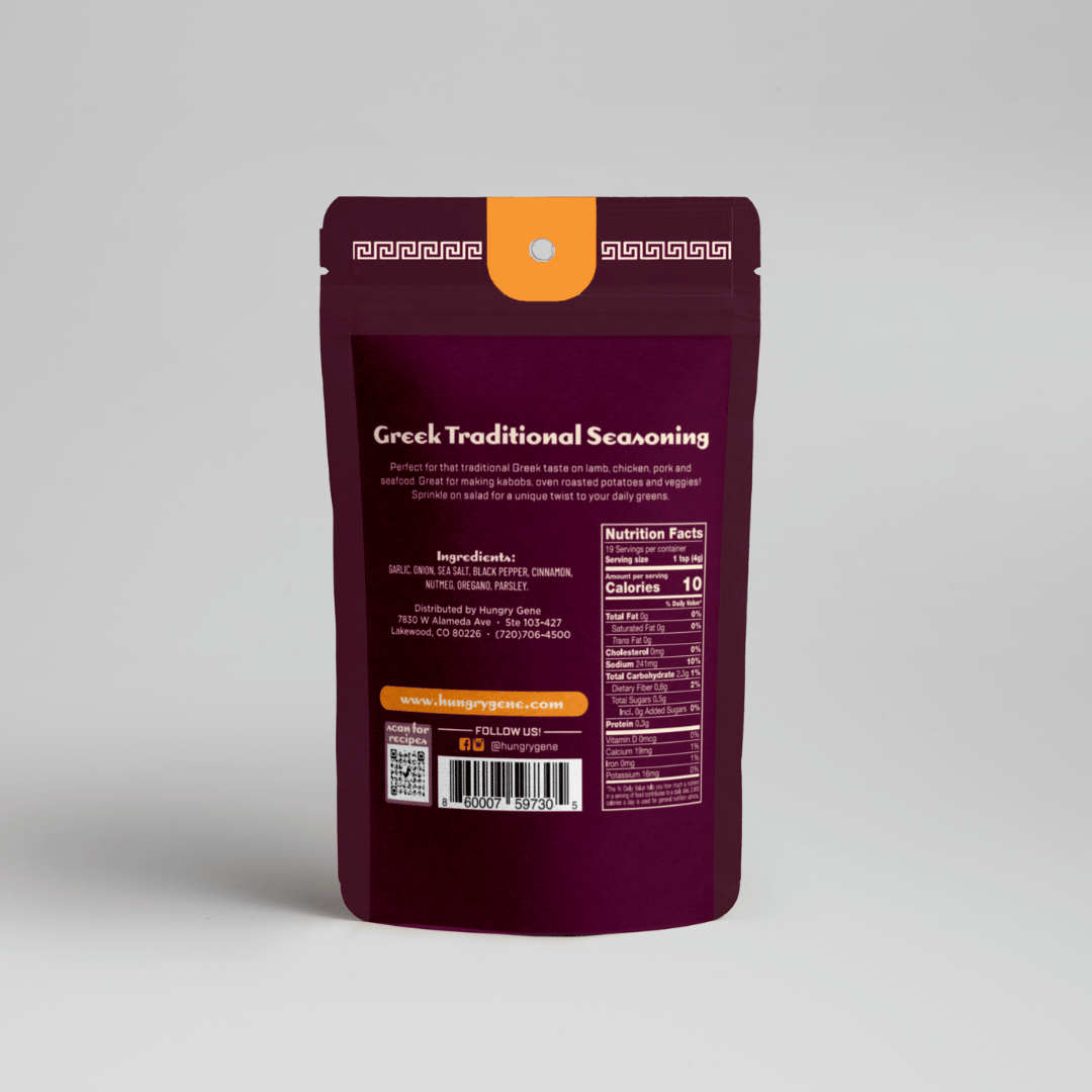 Hungry Gene; Greek Traditional Seasoning