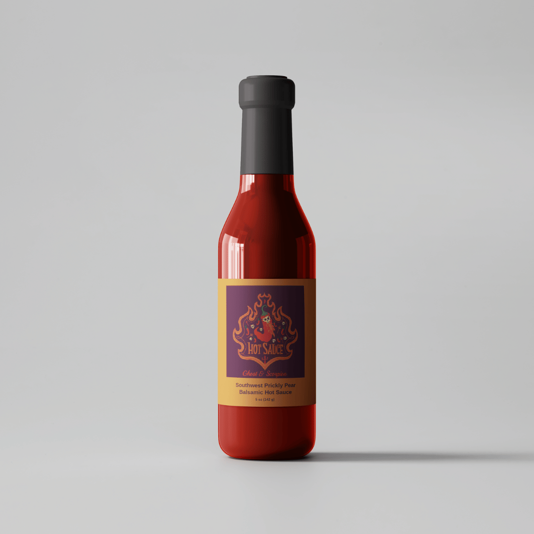 Hungry Gene, Southwest Prickly Pear Balsamic Hot Sauce