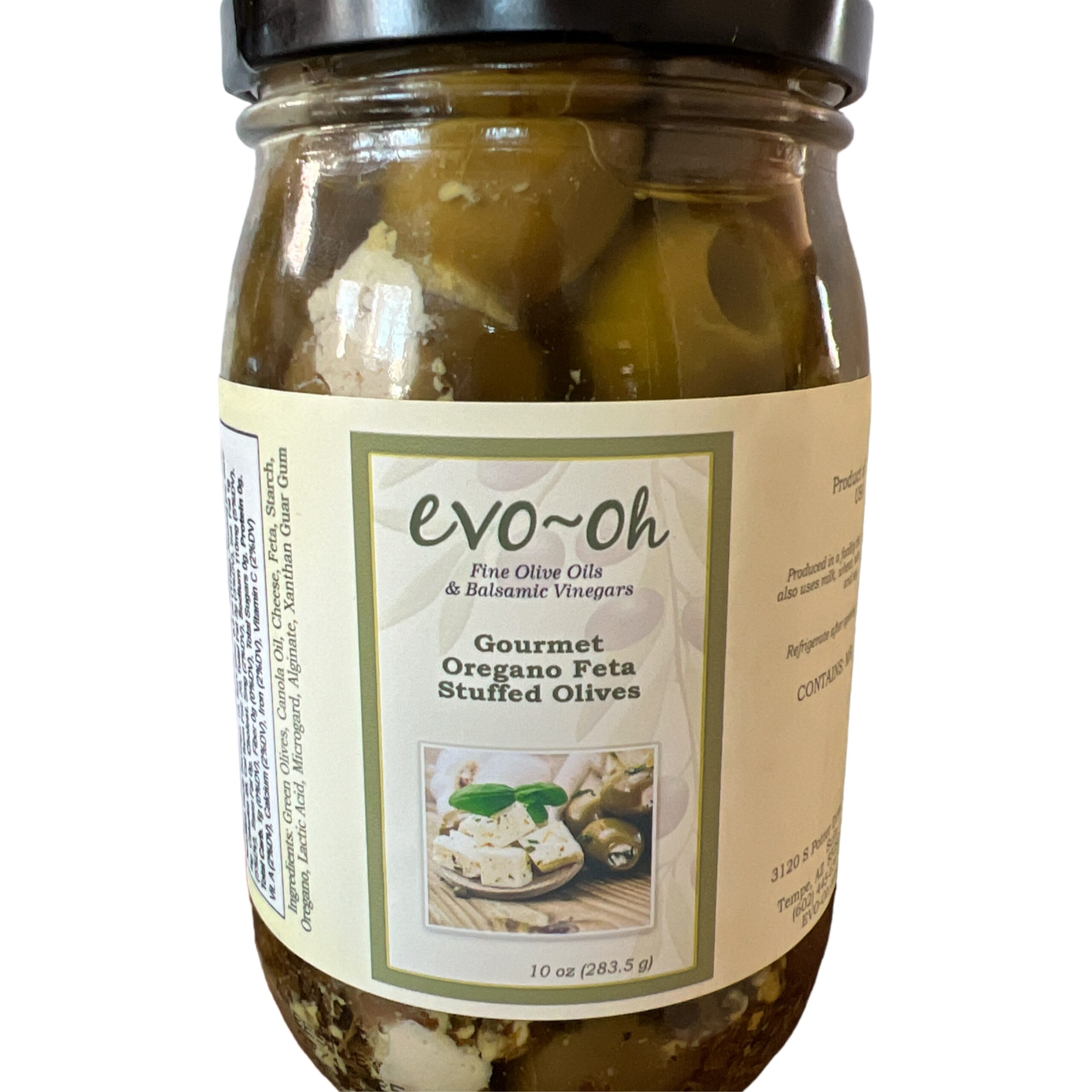 Oregano Feta Stuffed Olives