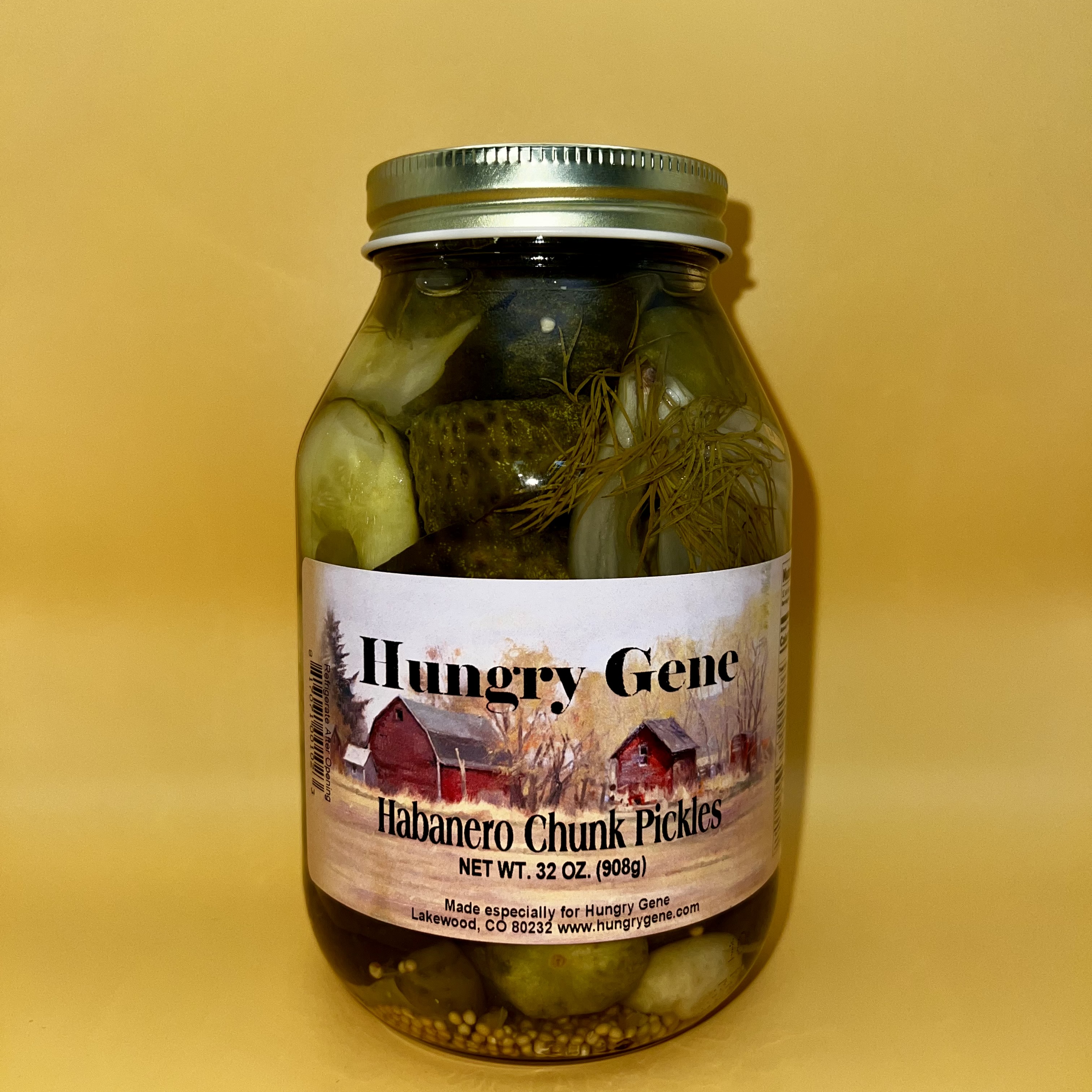 Habanero Chunk Pickles