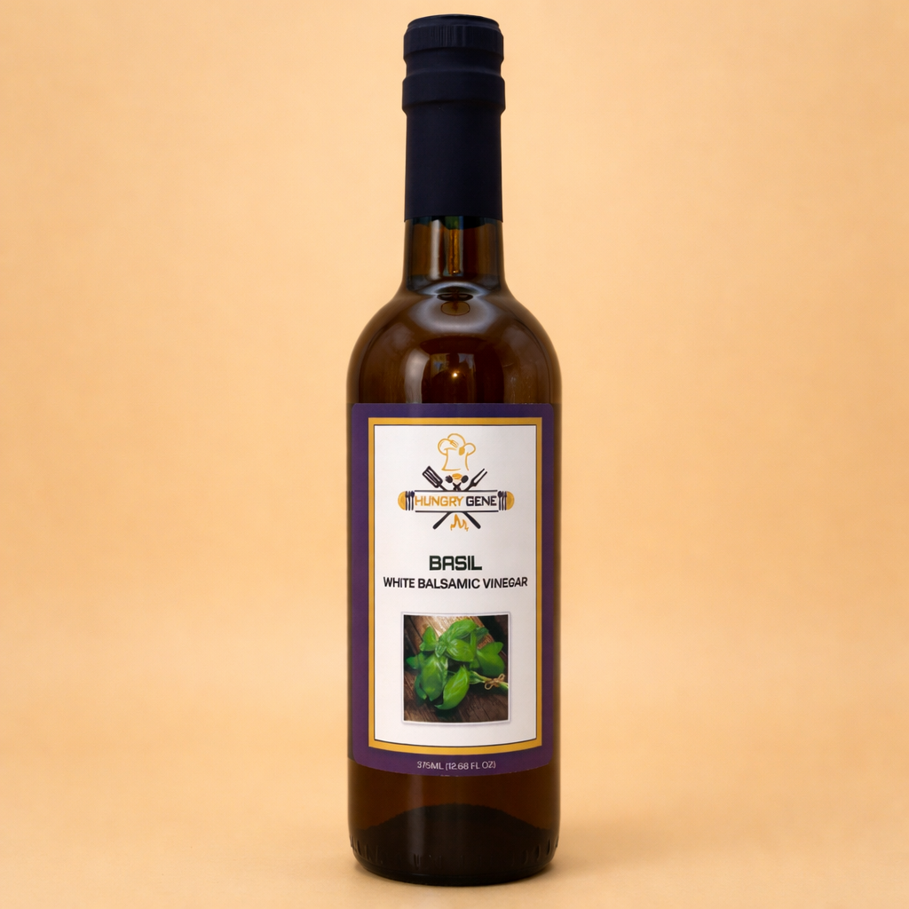 Basil White Balsamic Vinegar; Hungry Gene