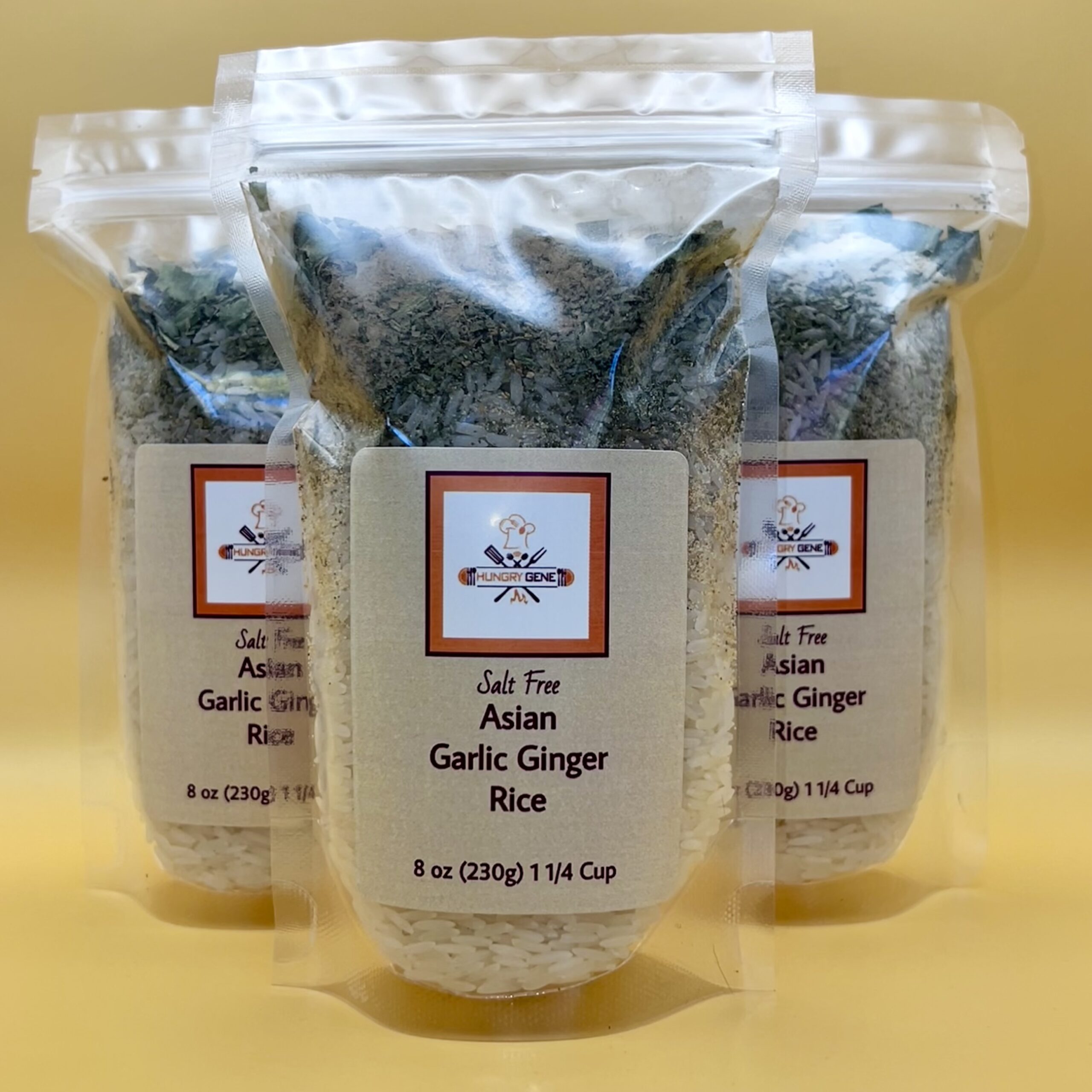 Asian Garlic Ginger Rice