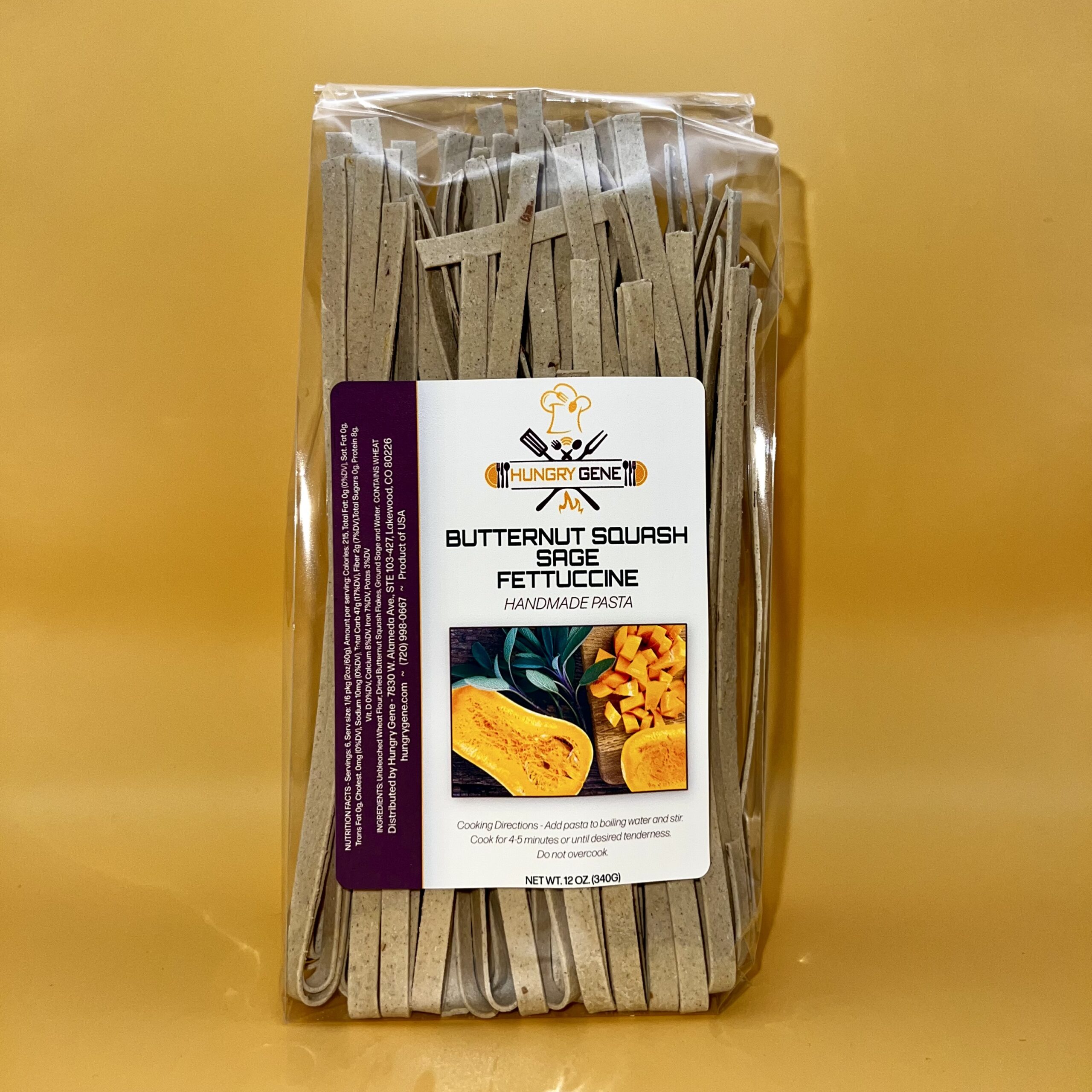 Butternut Squash Sage Fettuccine