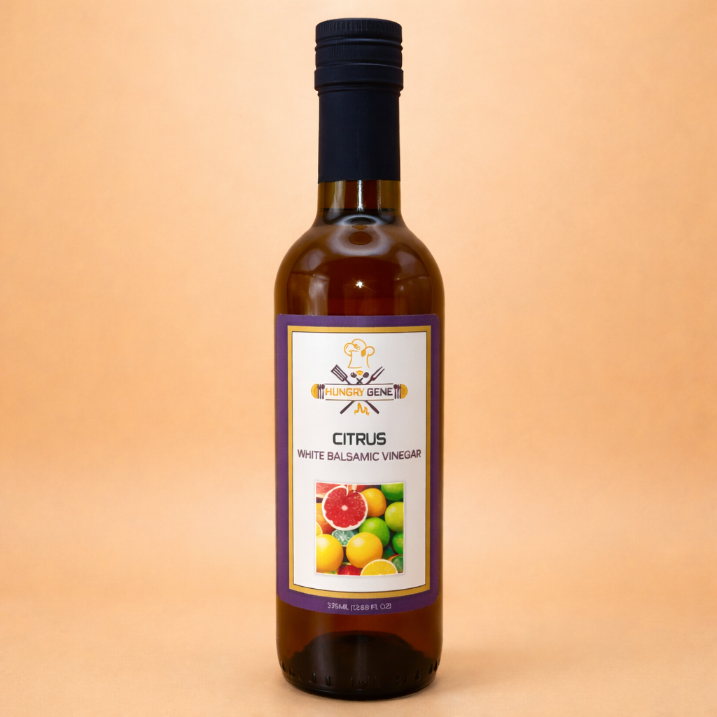 Citrus White Balsamic Vinegar; Hungry Gene