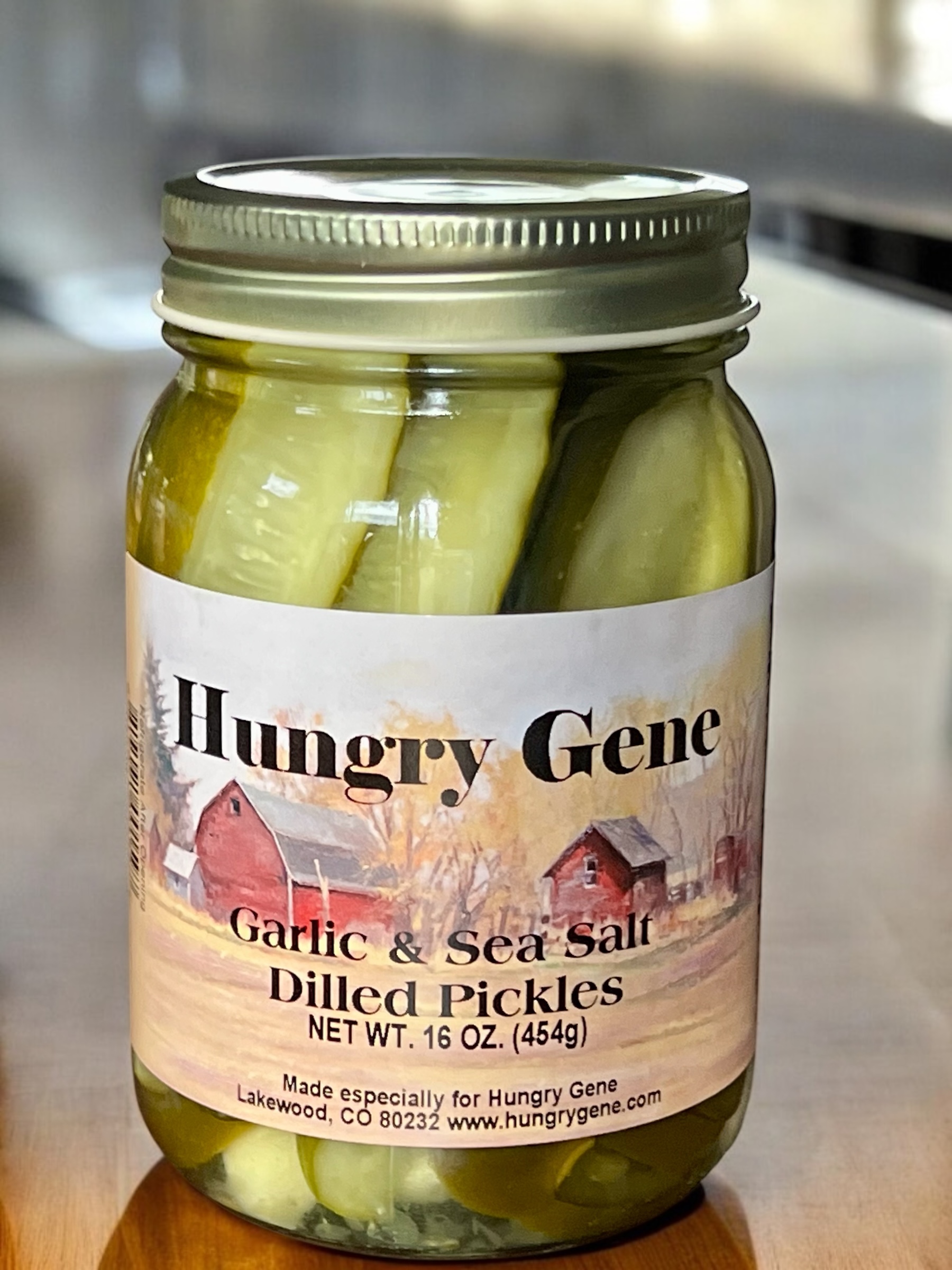Garlic & Sea Salt Dilled Pickles