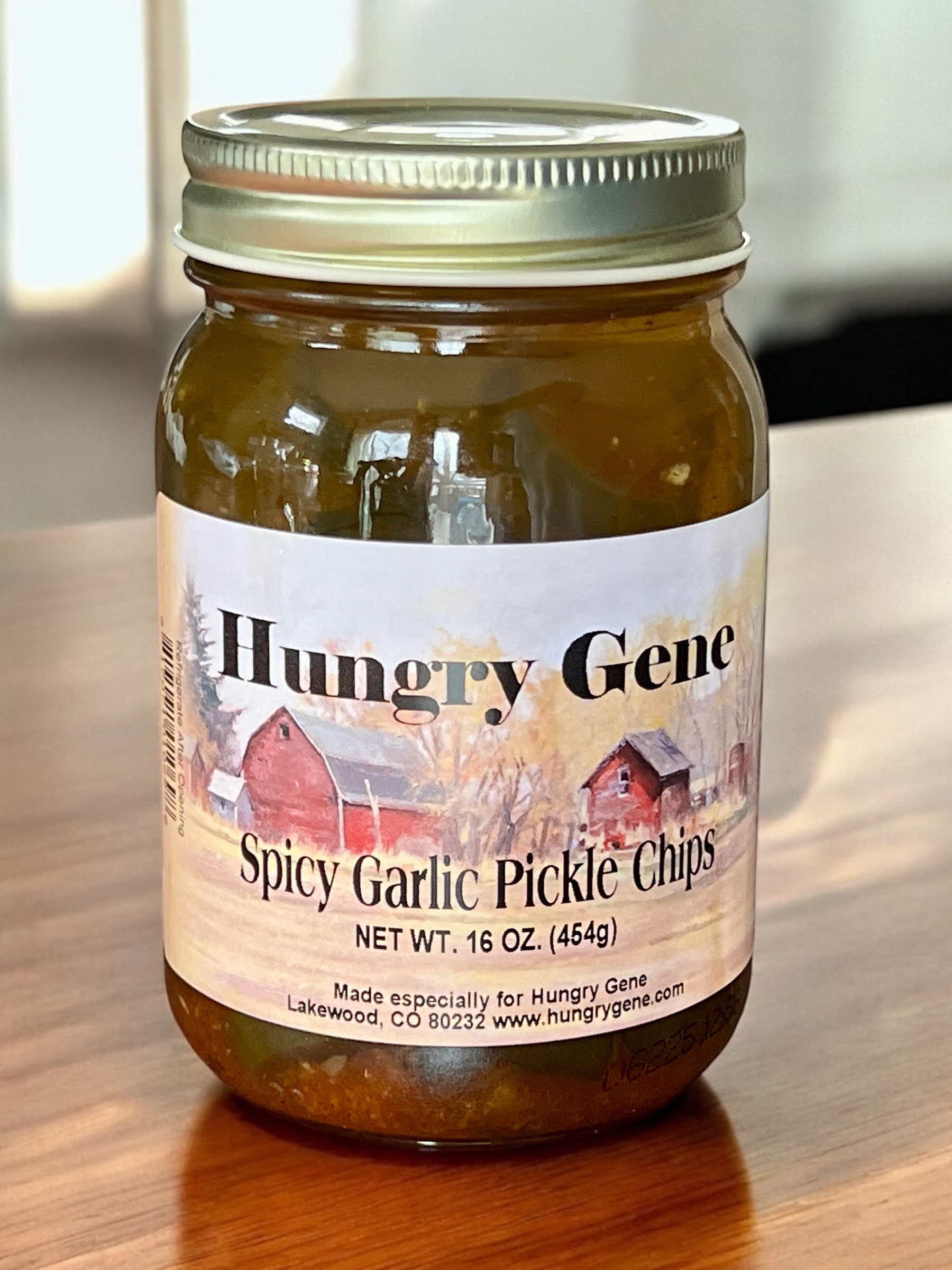 Spicy Garlic Pickle Chips