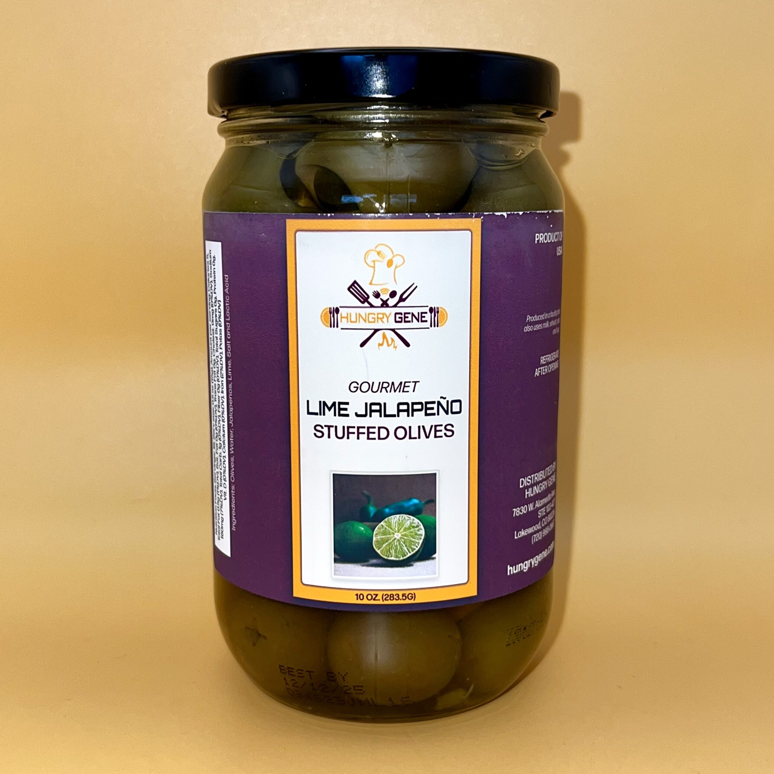 Gourmet Lime Jalapeno Stuffed Olives