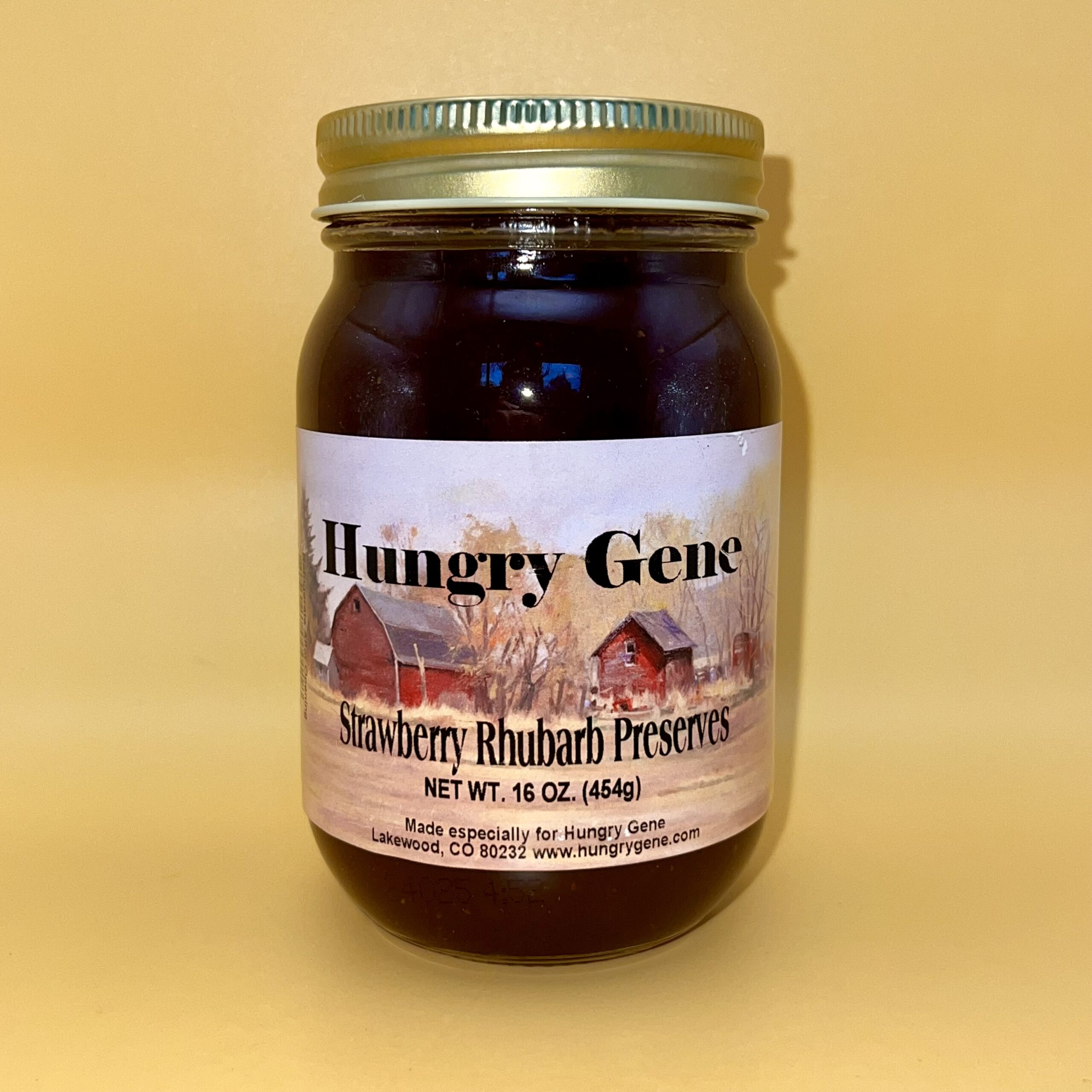 Strawberry Rhubarb Preserves